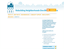 Tablet Screenshot of lani.org